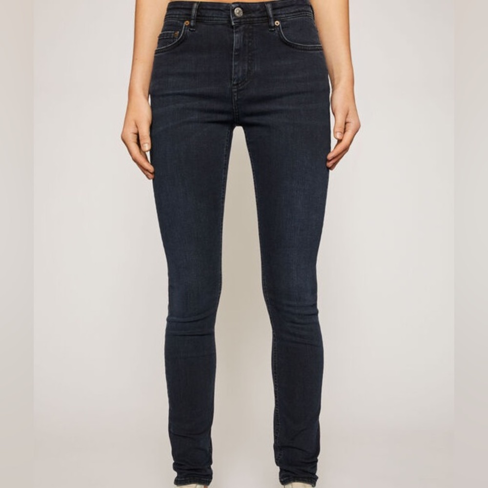 Acne Studios mid rise skinny jeans